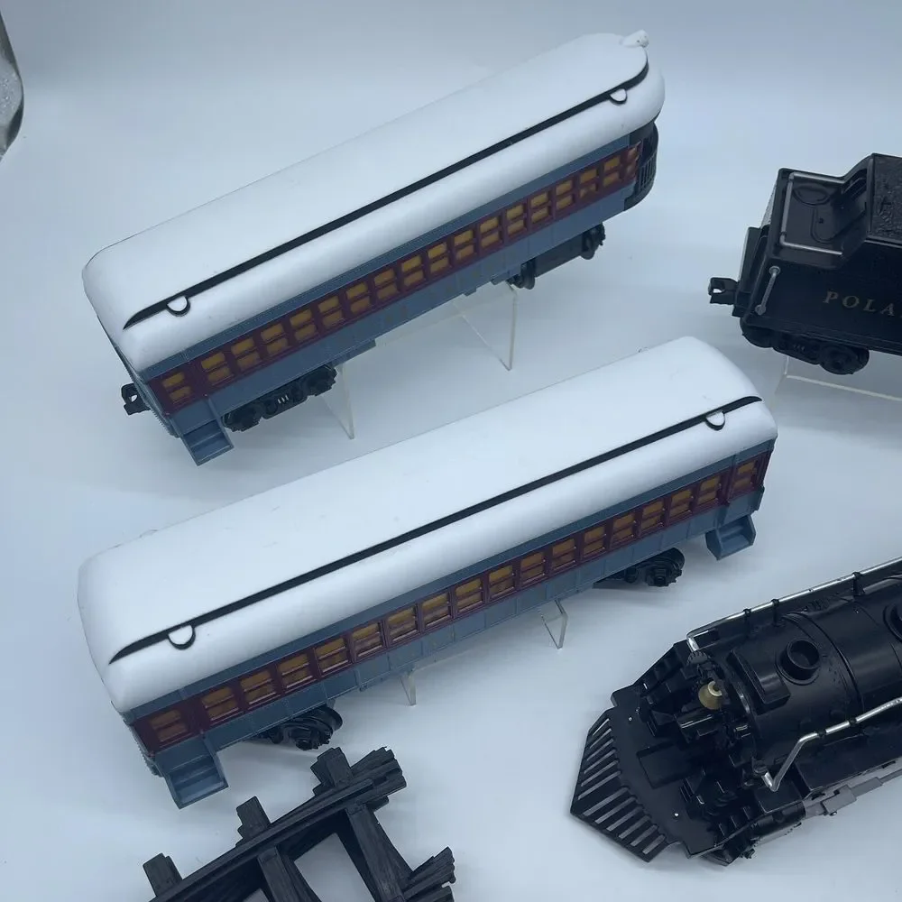 Lionel The Polar Express‎ G Gauge Train Set 1225 711795 Engine Track Cars Coal